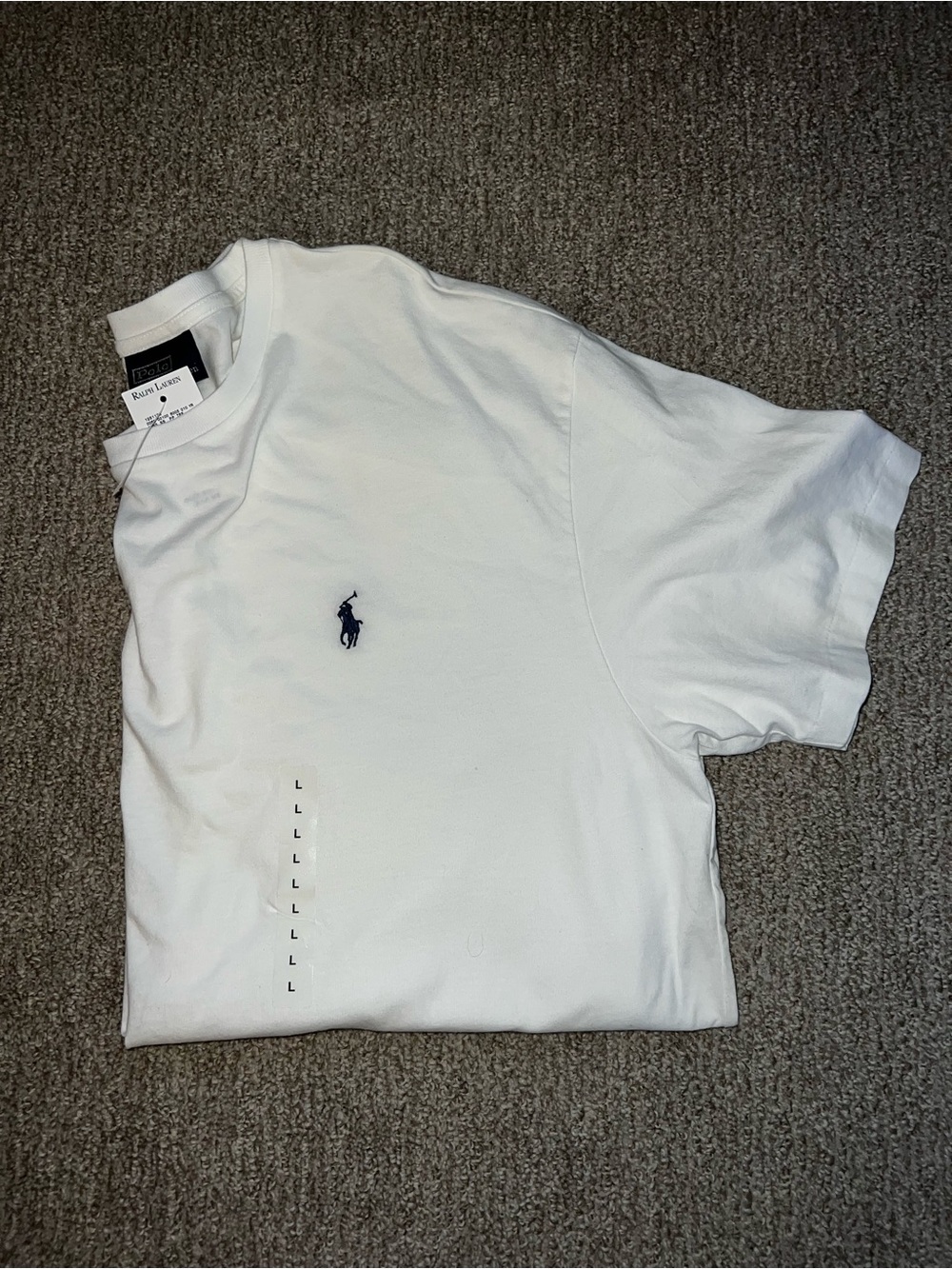 Polo by Ralph Lauren White Short-Sleeve Tee - Picture 2 of 2